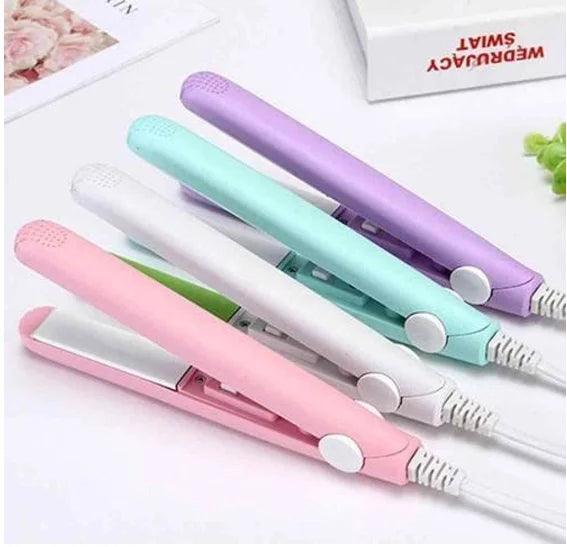 Mini Chapinha Prancha De Cabelo Portátil Com Case - Bivolt