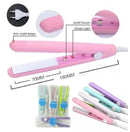 Mini Chapinha Prancha De Cabelo Portátil Com Case - Bivolt