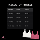 Top Esportivo com Tecido Respirável - Academia - Fitness Feminino - 3 por R$97