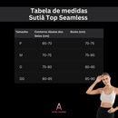 Sutiã Top Seamless Sexy: Confortável, Sem Marcas e Discreto