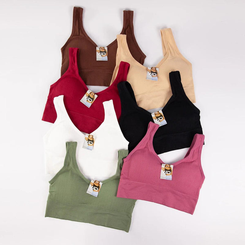 Top Esportivo com Tecido Respirável - Academia - Fitness Feminino - 3 por R$97