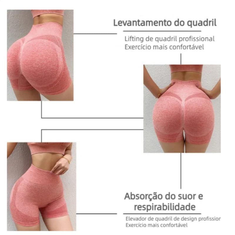 Short de Academia Suplex: Roupa Fitness Feminina